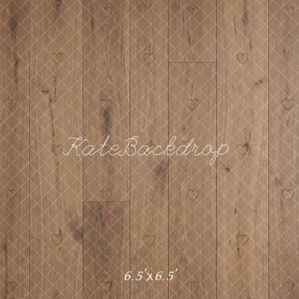 Kate Wood Texture Brown Floor Backdrop Designed by Mini MakeBelieve - Image 2