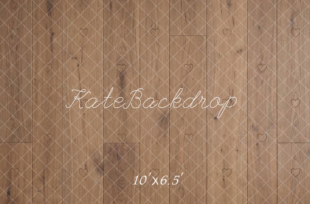Kate Wood Texture Brown Floor Backdrop Designed by Mini MakeBelieve - Image 4