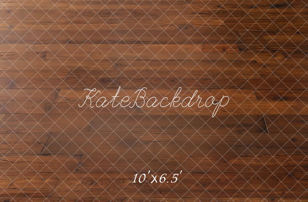 Kate Wood Texture Vintage Brown Fleece Backdrop Designed by Kate Image - Image 2