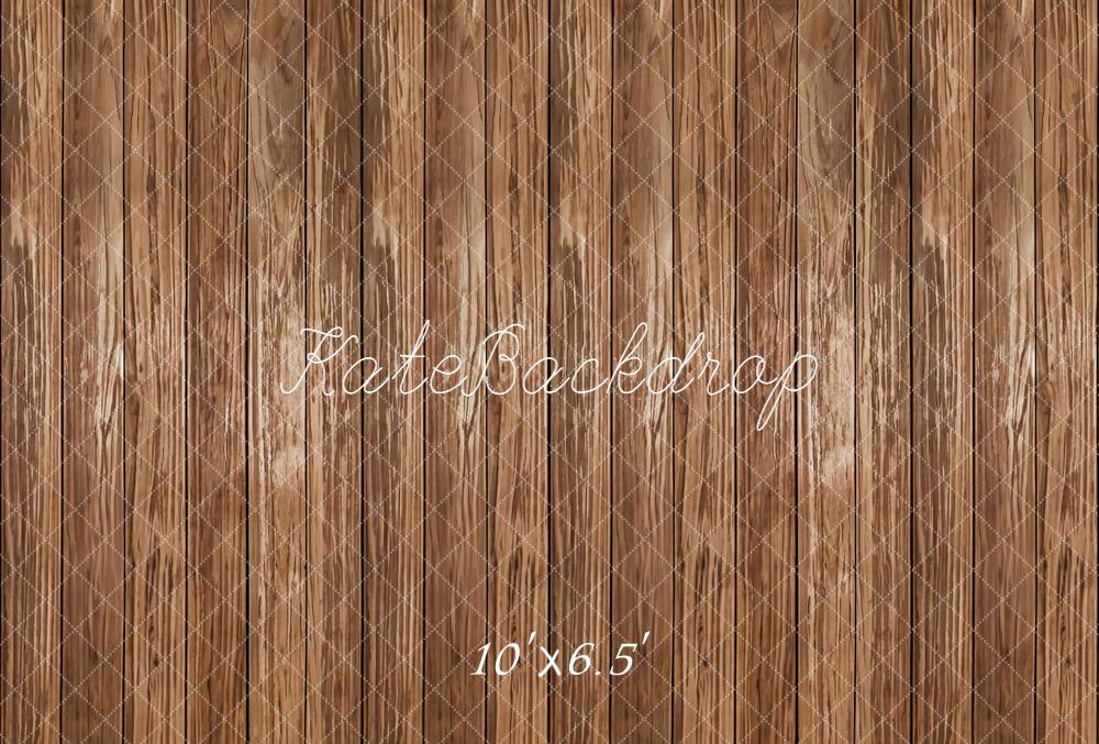 Kate Wood Texture Vintage Floor Fleece Backdrop Designed by Kate Image - Image 2