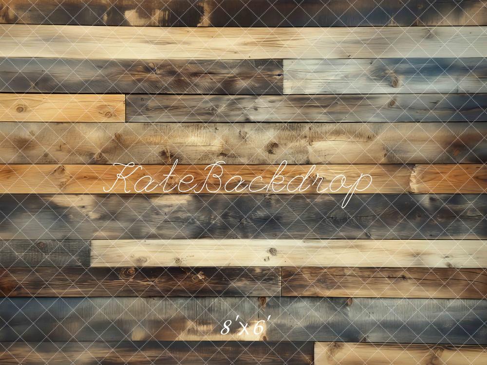 Kate Wood Texture Vintage Floor Backdrop Designed by Mini MakeBelieve - Image 3