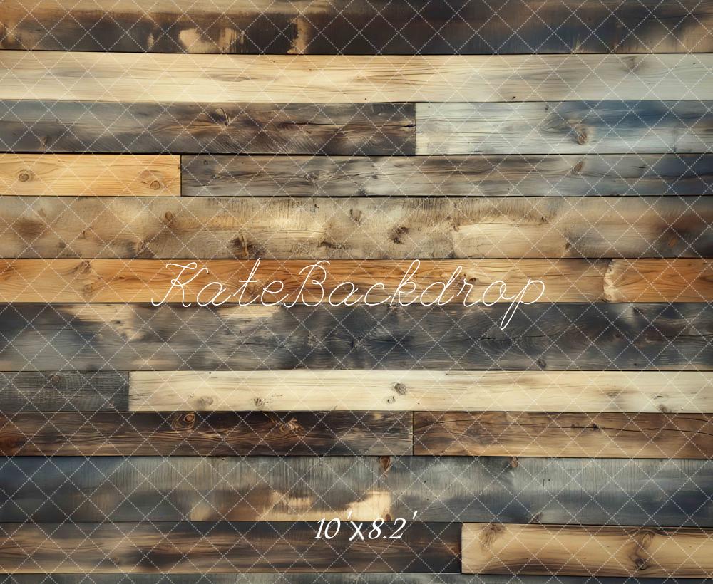 Kate Wood Texture Vintage Floor Backdrop Designed by Mini MakeBelieve - Image 6