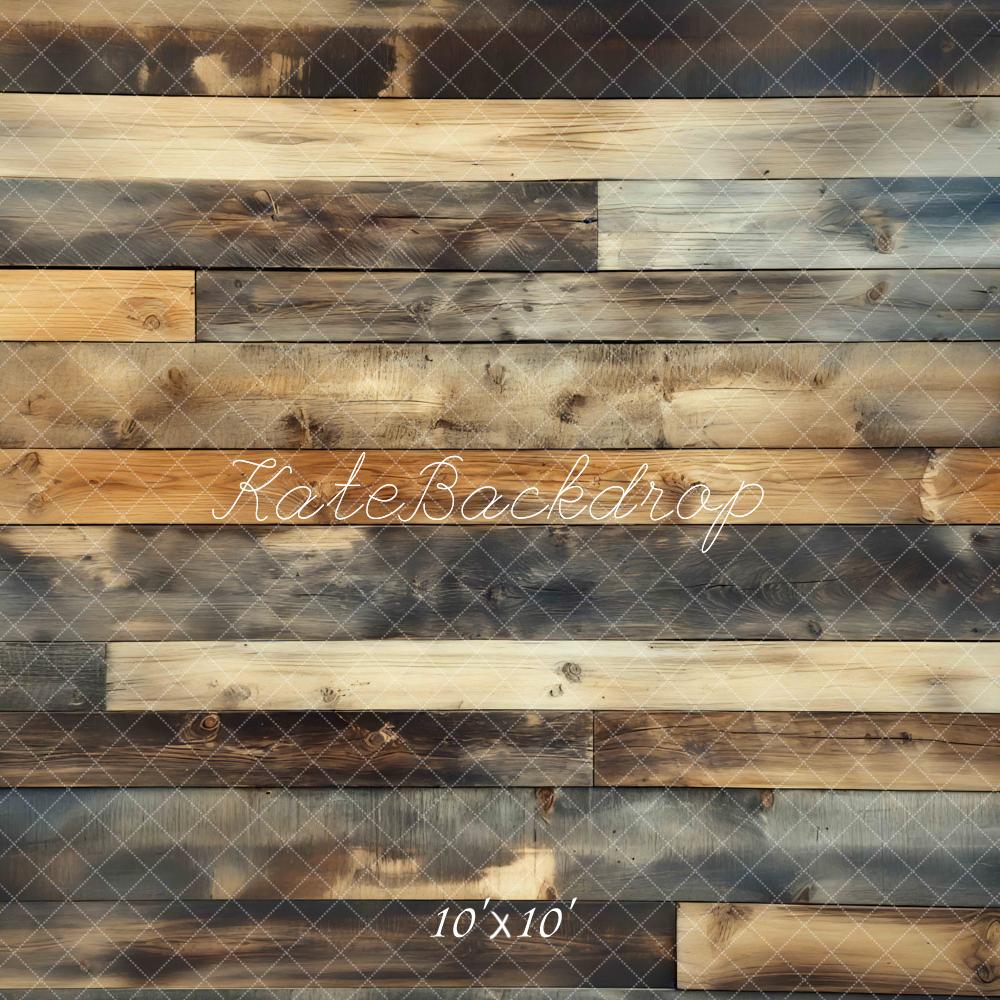 Kate Wood Texture Vintage Floor Backdrop Designed by Mini MakeBelieve - Image 7