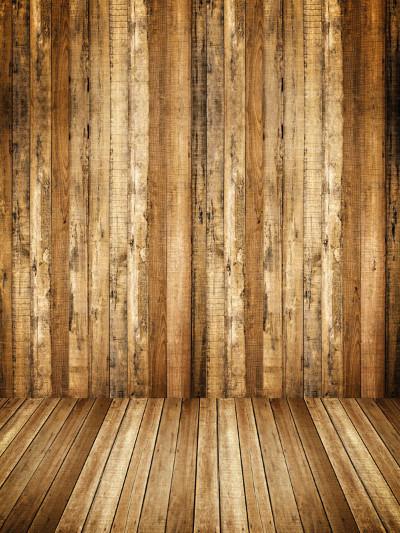 Kate Wood Wall Original Color Backdrops with Floor
