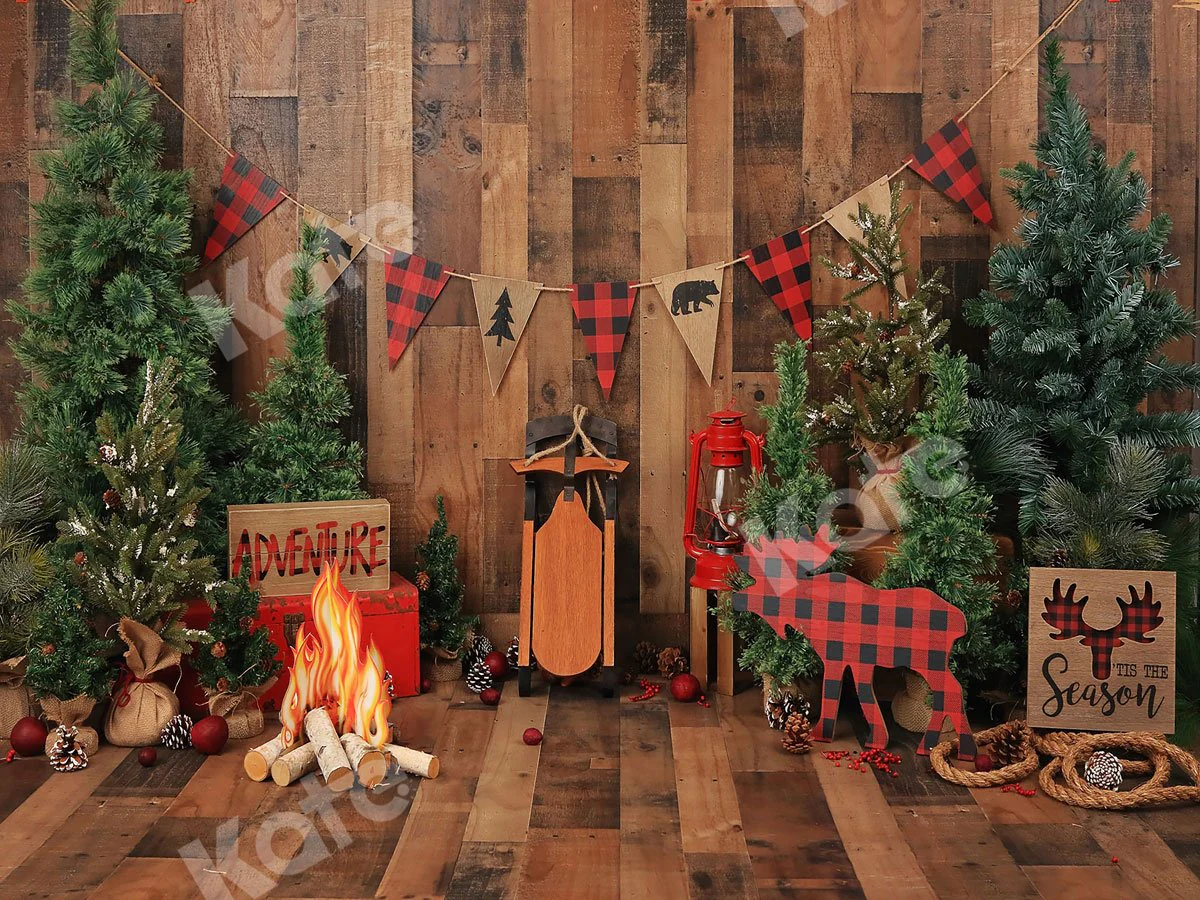 Kate Wood Toy Christmas Backdrop - Image 2