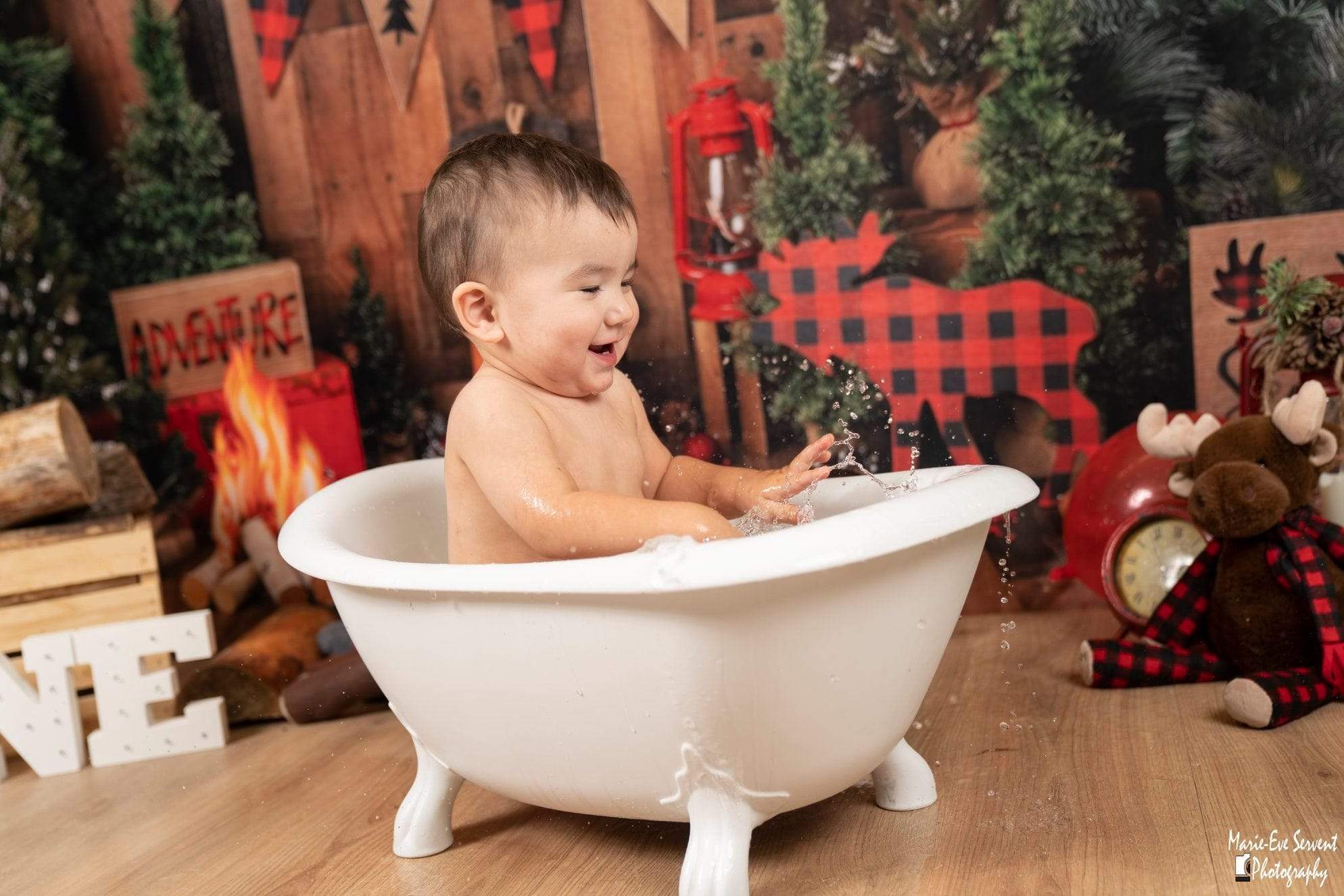 Kate Wood Toy Christmas Backdrop - Image 7