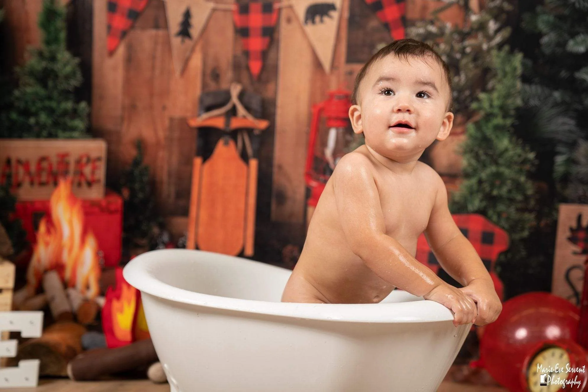 Kate Wood Toy Christmas Backdrop - Image 8
