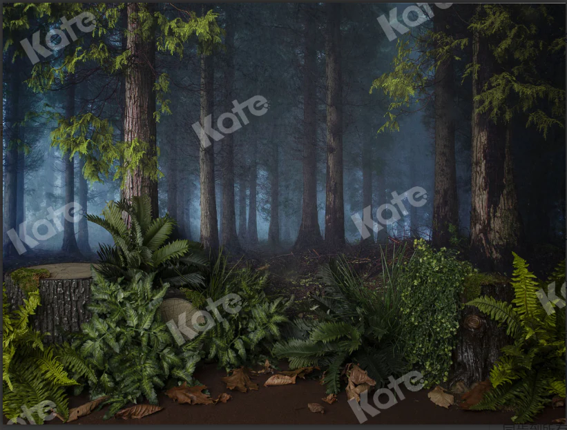 Kate Woodland Creatures Forest Backdrop Designed By Krystle Mitchell Photography - Image 2