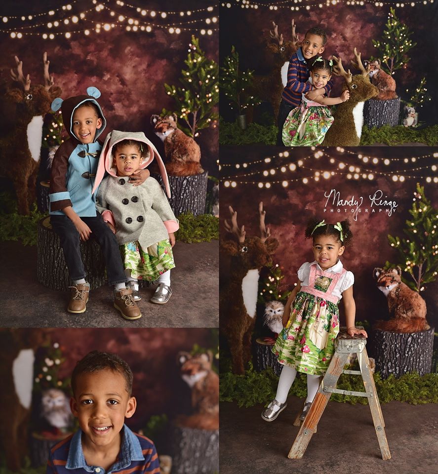 Kate Woodland Critters Backdrop Designed By Mandy Ringe Photography - Image 3