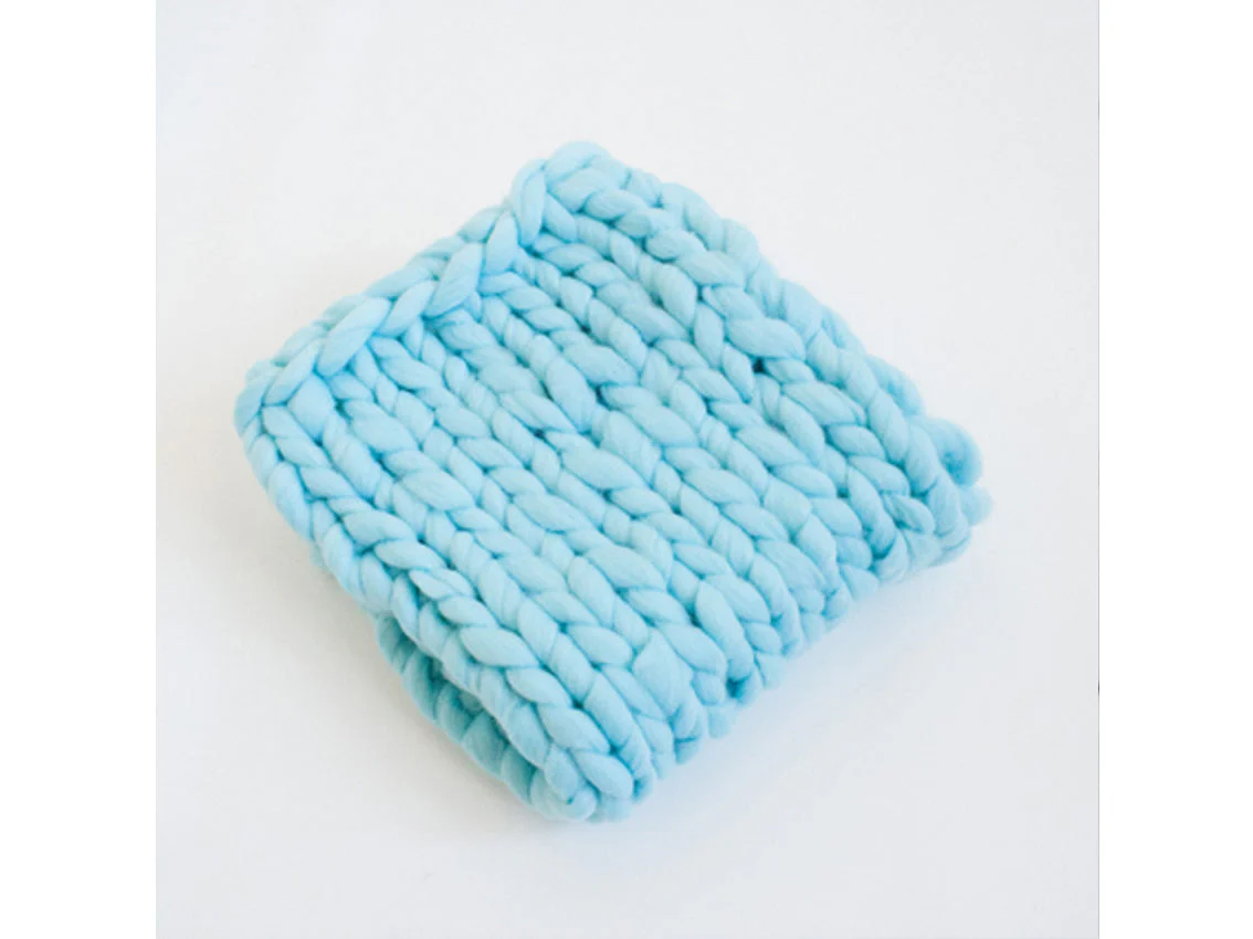 Kate 50cm*60cm Wool Knit Blanket for Newborn Photography - Image 6