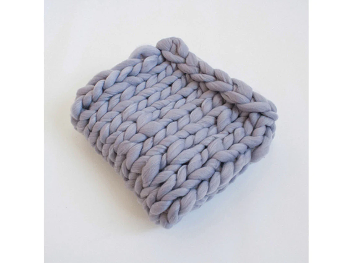 Kate 50cm*60cm Wool Knit Blanket for Newborn Photography - Image 7