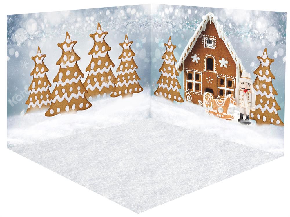 Kate Xmas Gingerbread House Room Set