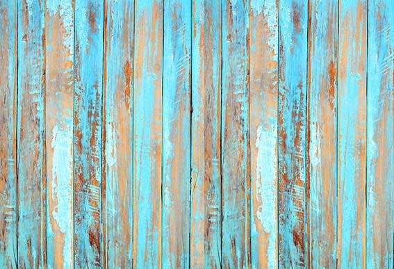 Kate Light Blue Do-old Wood Backdrop for photography - Image 3
