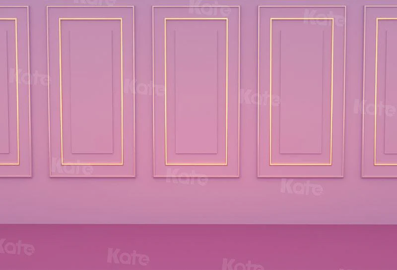 Kate Light Plum Wall Floor Girl Backdrop for Photography - Image 2