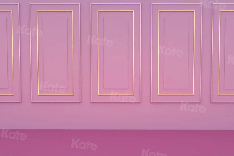 Kate Light Plum Wall Floor Girl Backdrop for Photography - Image 3