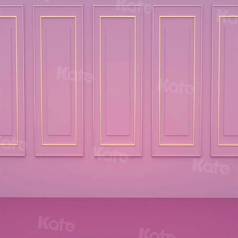 Kate Light Plum Wall Floor Girl Backdrop for Photography - Image 4