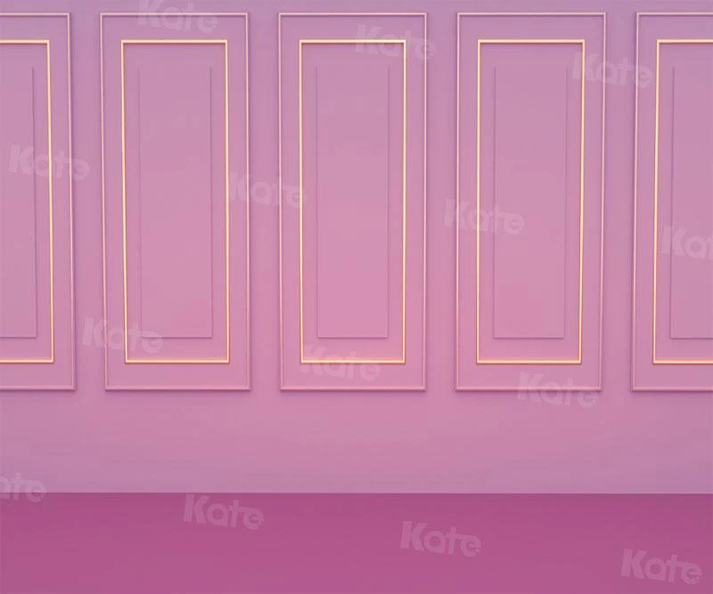 Kate Light Plum Wall Floor Girl Backdrop for Photography - Image 5