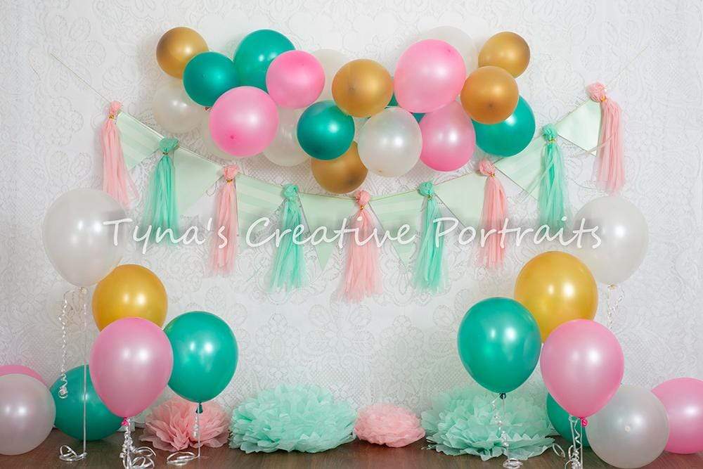 Kate Minty Fresh Celebrations Backdrop for Children Photography Designed By Tyna Renner - Image 2