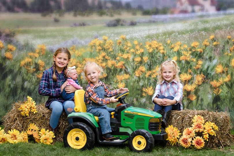 Kate Mountain Meadow Sunflower Backdrop for Photography Designed by Lisa Granden - Image 3