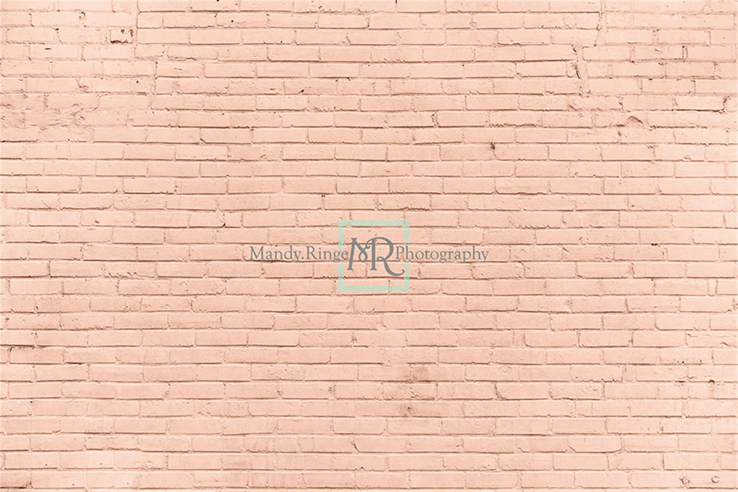 Kate Peach Brick Wall Backdrop Designed by Mandy Ringe Photography
