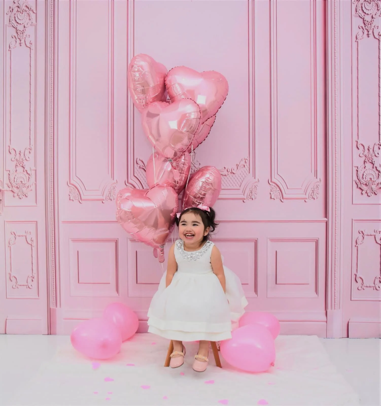 Kate Pink Retro Wall Backdrop Designed by Chain Photography - Image 6