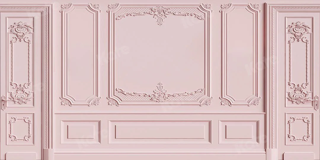 Kate Pink Retro Wall Backdrop Designed by Chain Photography - Image 9