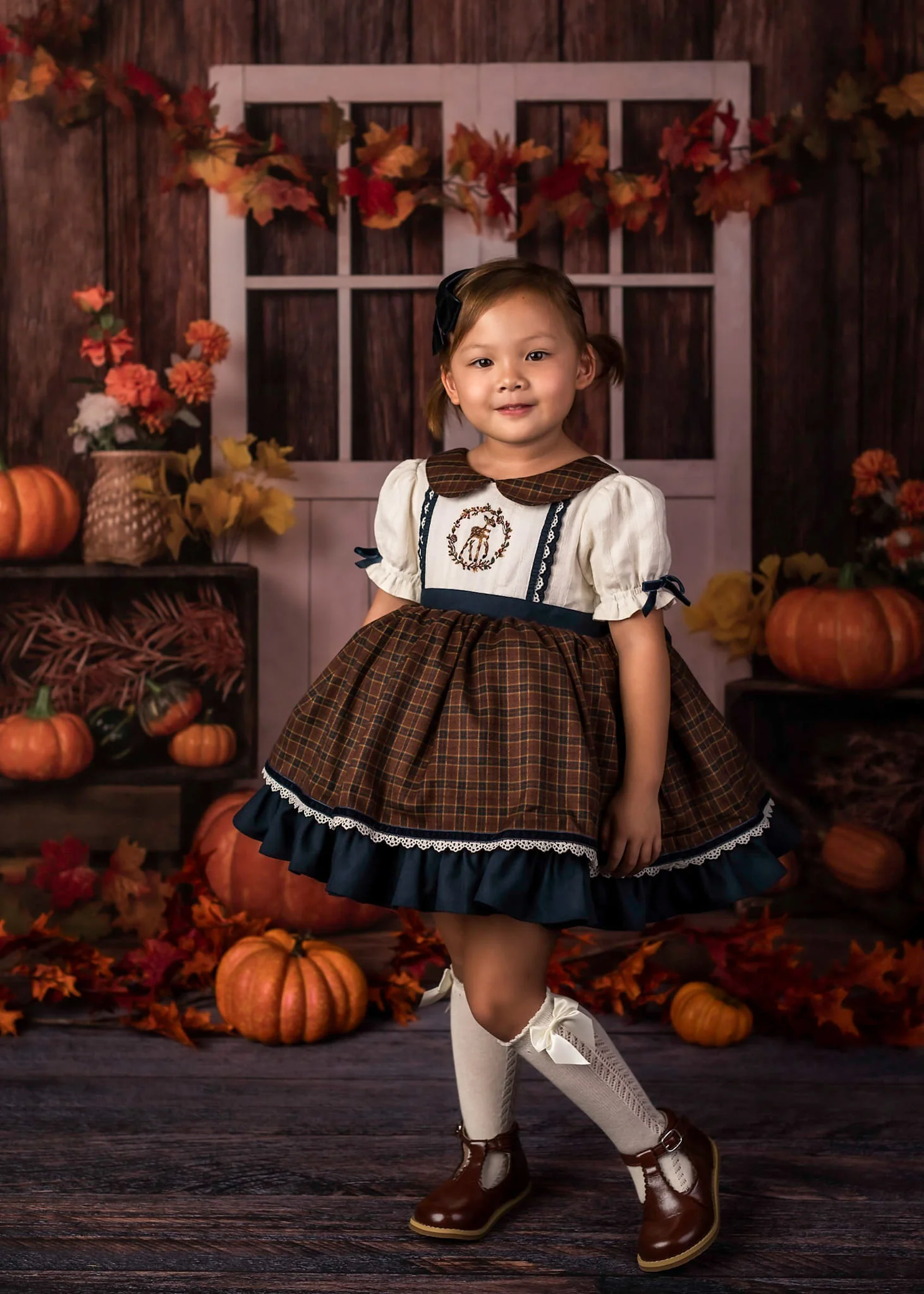 Kate Autumn/Thanksgiving Pumpkins Backdrop Designed by Jia Chan Photography - Image 5