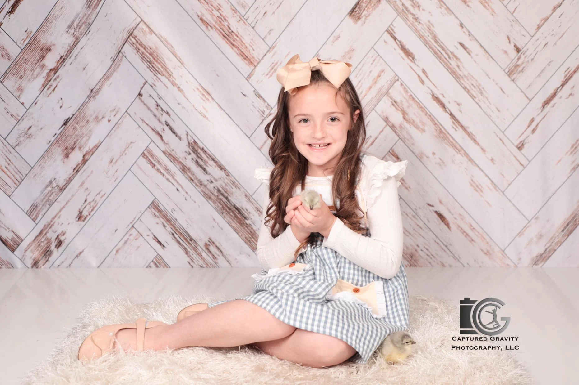 Kate Retro White Waves Wood Backdrop for Photography - Image 3