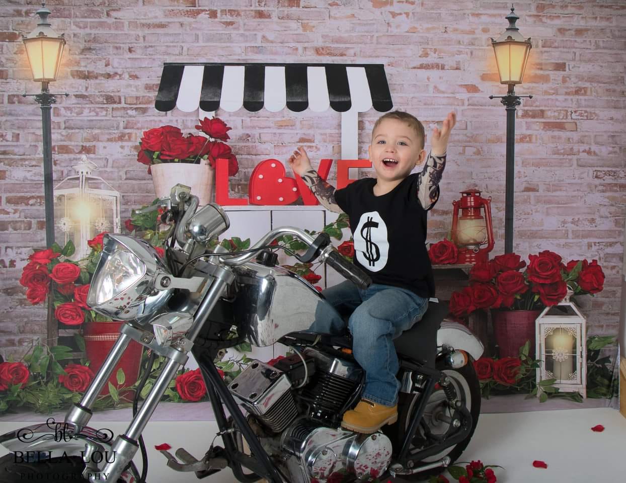 Kate Valentine's Day Roses Stand Backdrop Designed by Emetselch - Image 3