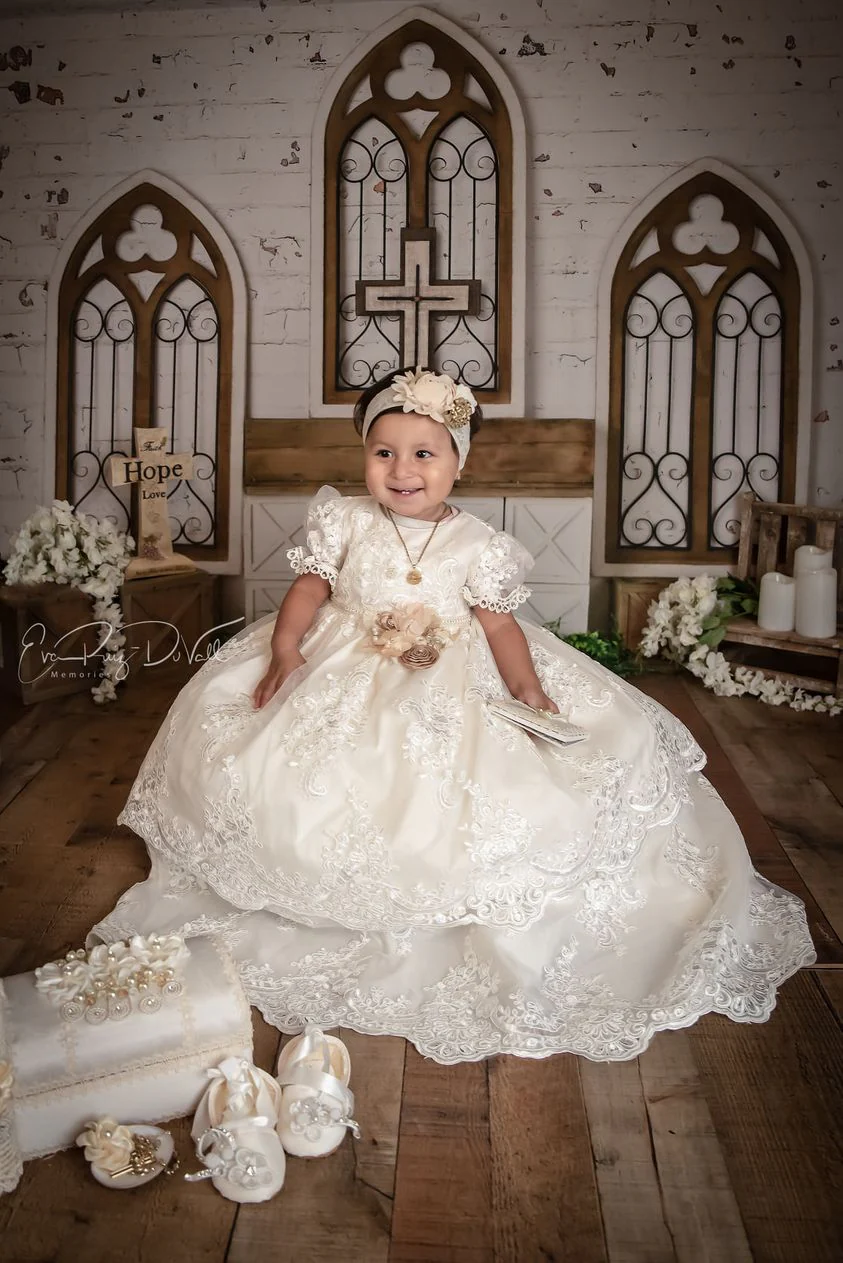 Kate Rustic Church Windows Wedding Backdrop Designed By Mandy Ringe Photography - Image 2