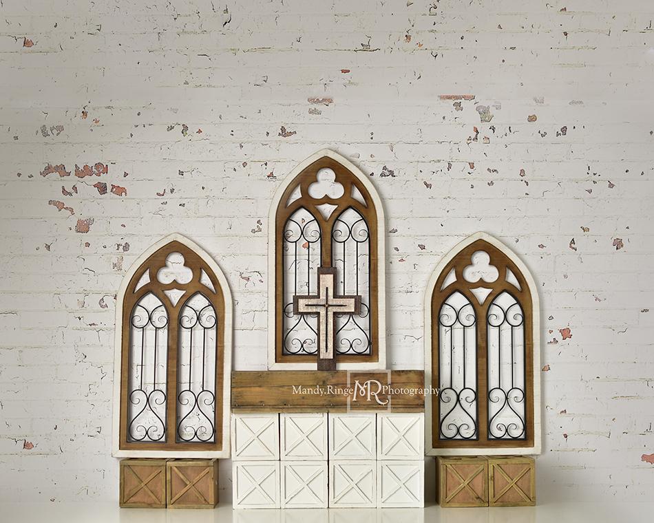 Kate Rustic Church Windows Wedding Backdrop Designed By Mandy Ringe Photography - Image 5