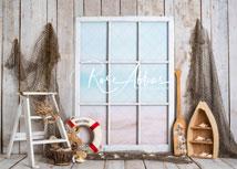 Kate Summer Sailor Boatman Window Backdrop Designed By Rose Abbas - Image 5