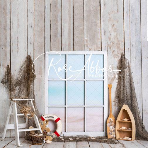 Kate Summer Sailor Boatman Window Backdrop Designed By Rose Abbas - Image 7