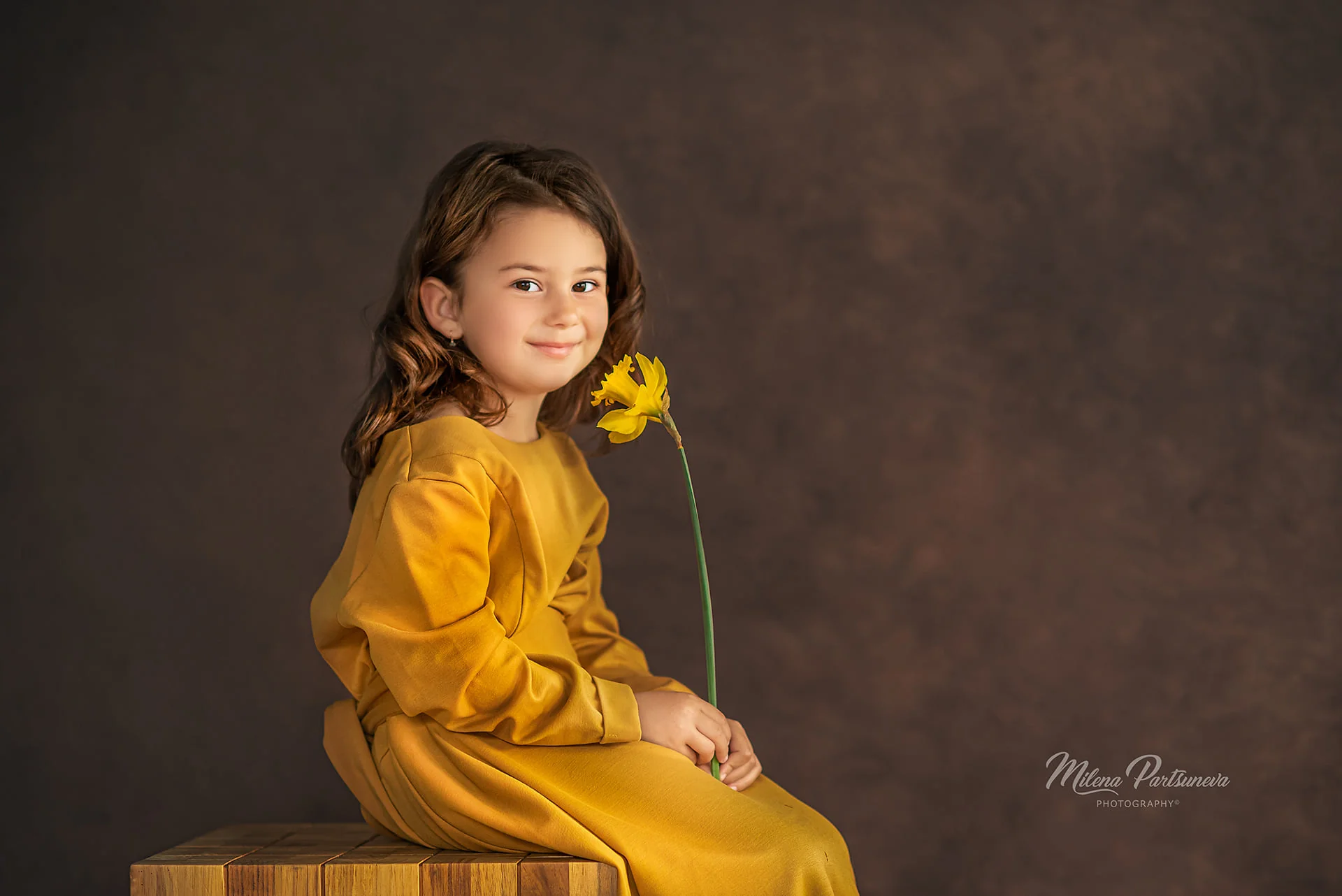 Kate Sepia Abstract Brown Textured Backdrop for photography - Image 3