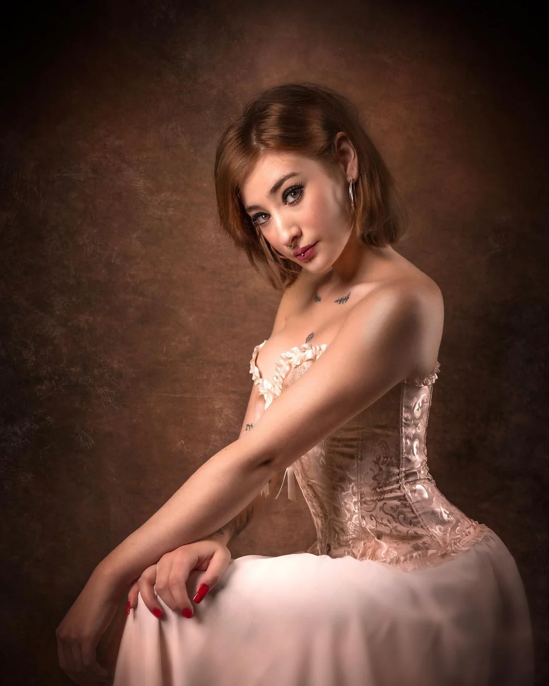 Kate Sepia Abstract Brown Textured Backdrop for photography - Image 4