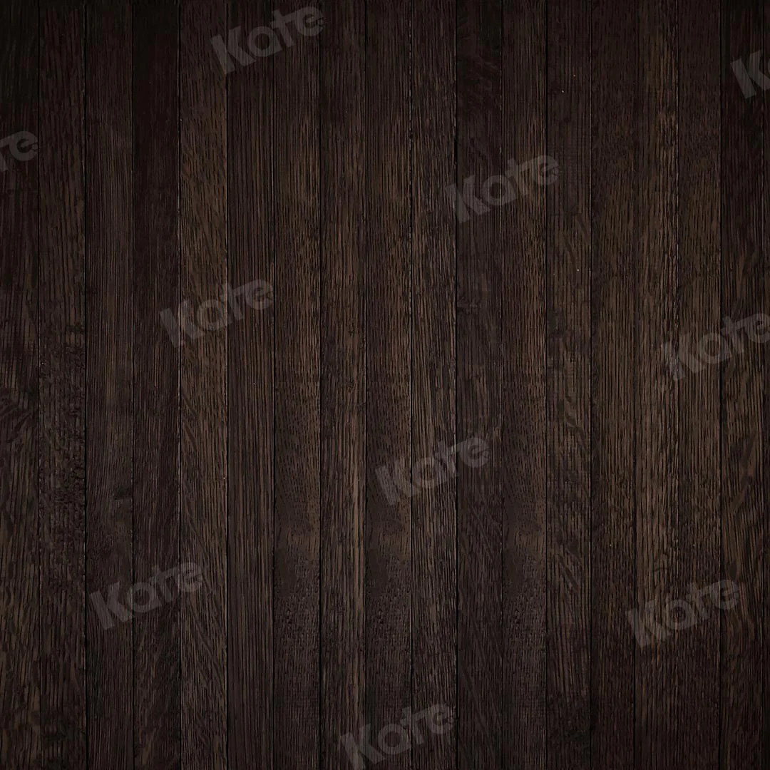 Kate Sepia Wood Brown Black Wooden Backdrop for photography - Image 5