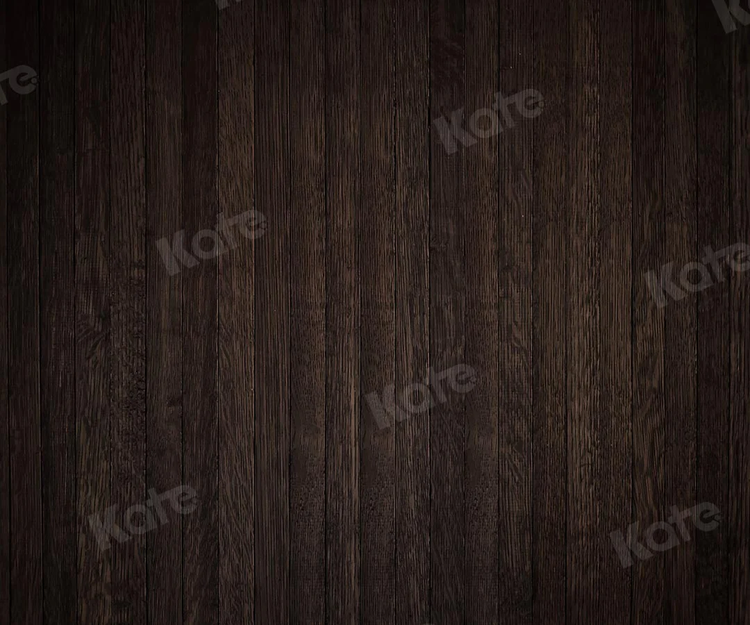 Kate Sepia Wood Brown Black Wooden Backdrop for photography - Image 6