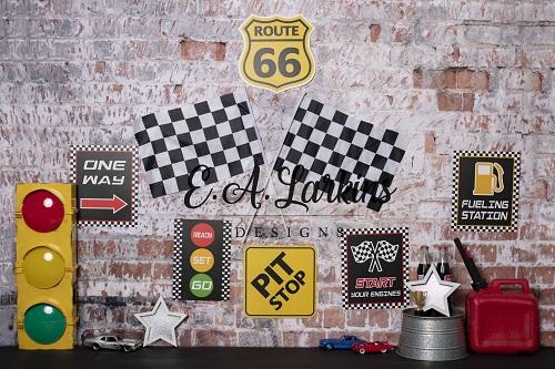 Kate Speed Racer Backdrop Designed By Erin Larkins - Image 2