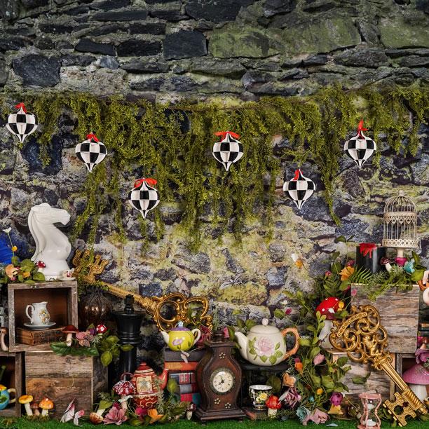 Kate Spring Alice Tea Fairy Tale Backdrop Designed by Arica Kirby - Image 6