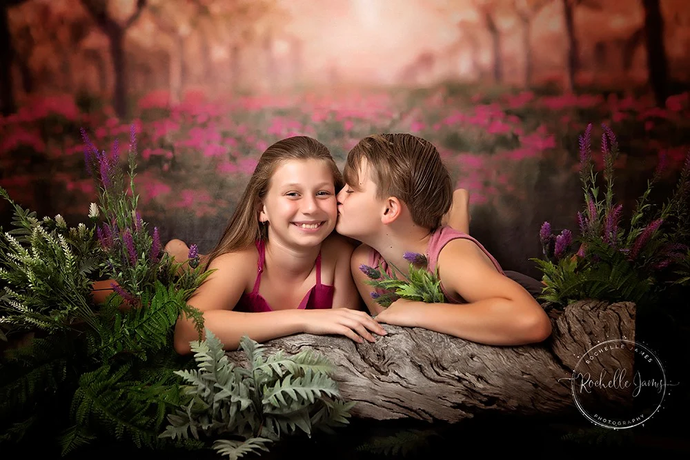 Kate Spring Cherry Blossoms Orchard Backdrop for Photography Designed by Lisa Granden - Image 5