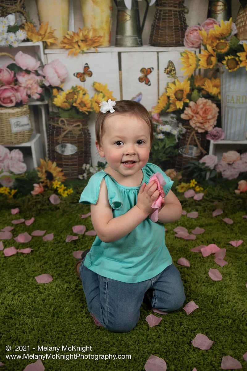 Kate Spring Flowers Butterfly Florist Backdrop Designed by Emetselch - Image 4