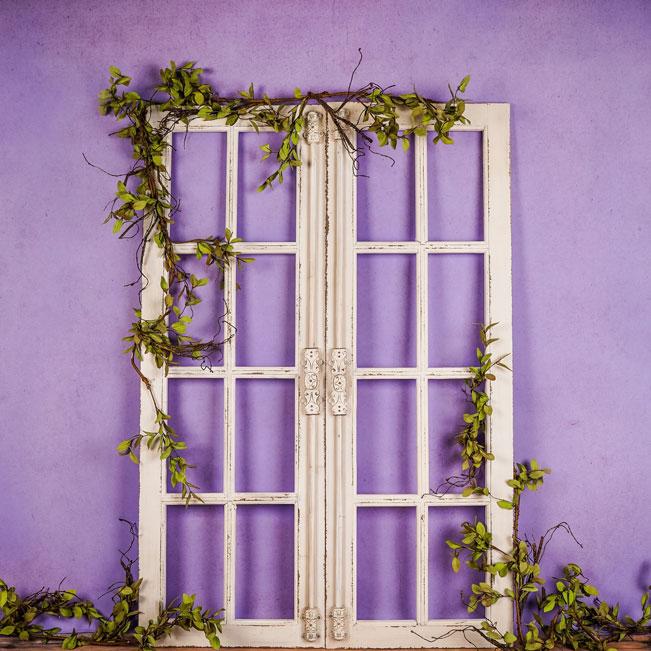 Kate Spring/mother's Day Purple Doors Backdrop Designed by Arica Kirby - Image 4