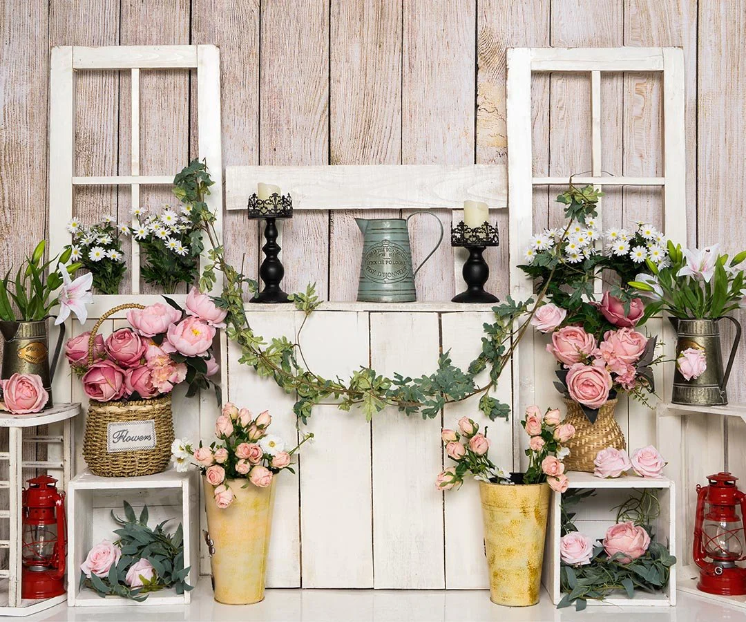 Kate Spring/mother's Day Flower Stand Cake Smash Backdrop Designed by Emetselch - Image 6