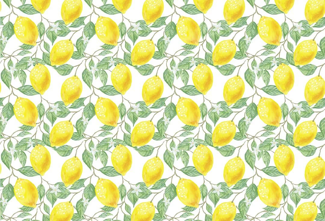 Kate Spring/Summer Yellow Fresh Lemons Backdrop Designed by Chain Photography - Image 4