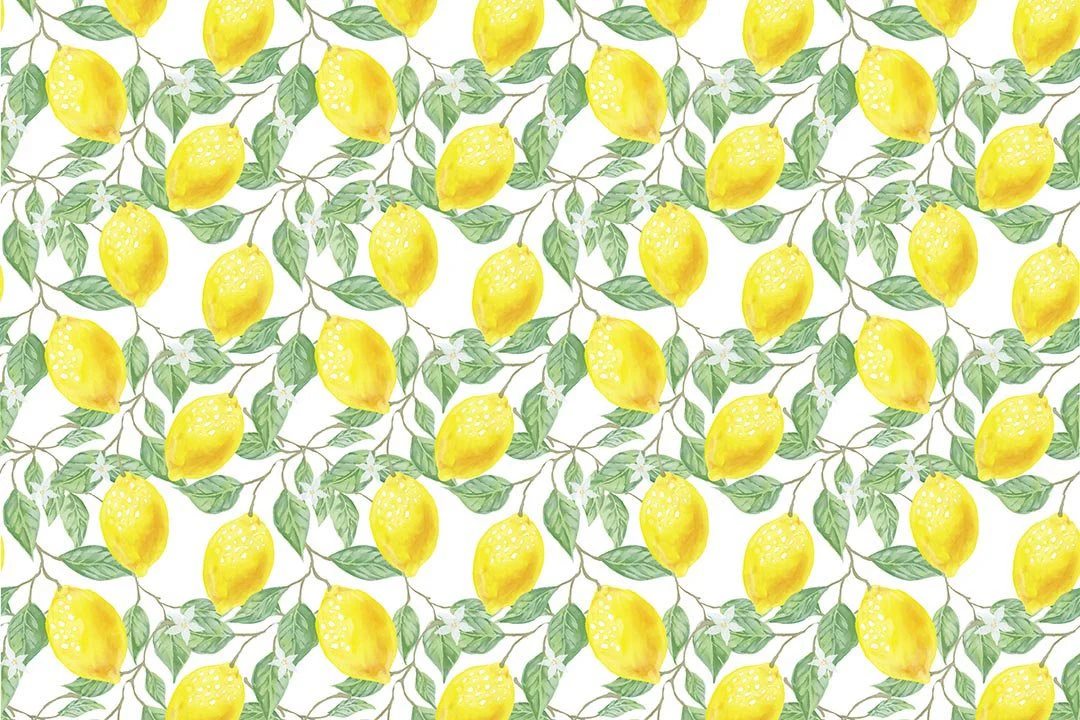 Kate Spring/Summer Yellow Fresh Lemons Backdrop Designed by Chain Photography - Image 5