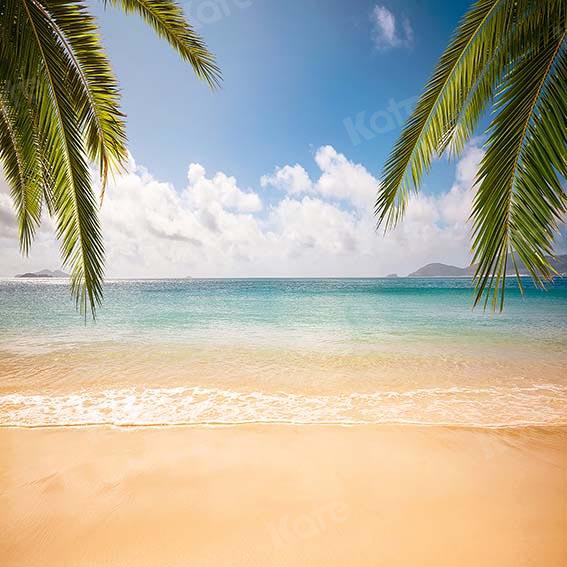 Kate Summer Beach Blue Sky Backdrop Designed by Chain Photography - Image 5