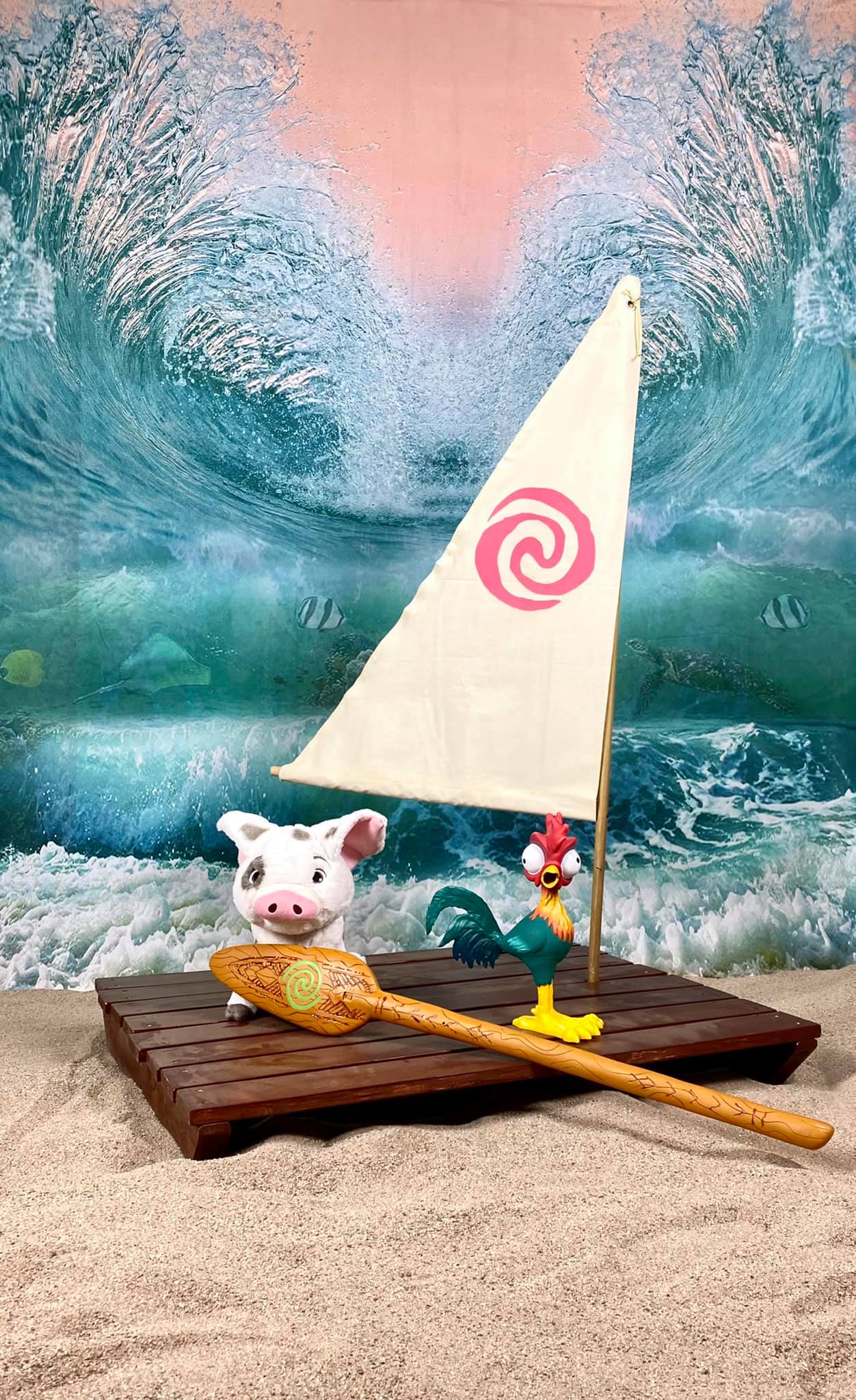 Kate Summer Beach Waves Backdrop Designed by Rosabell Photography - Image 3