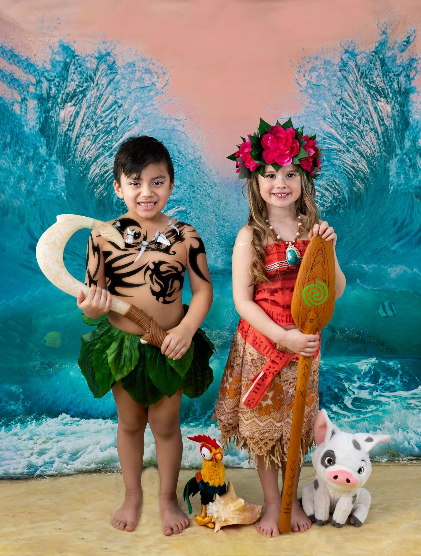 Kate Summer Beach Waves Backdrop Designed by Rosabell Photography - Image 5