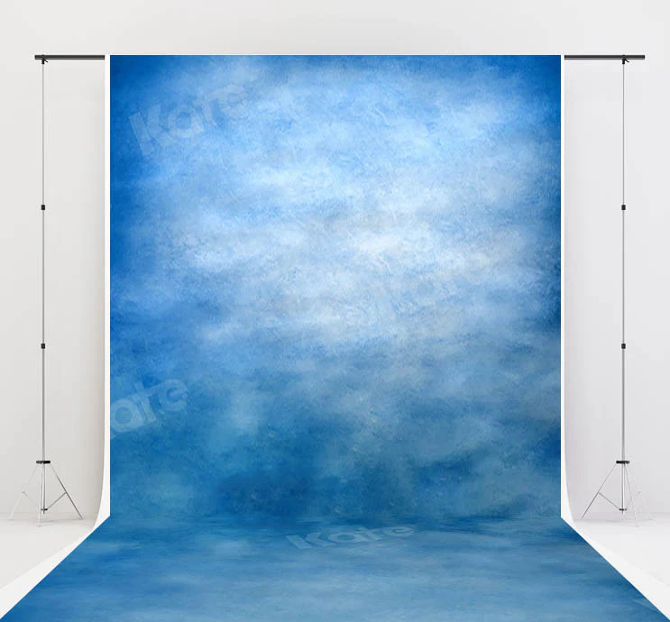 Kate Sweep Backdrop Blue Abstract For Photography