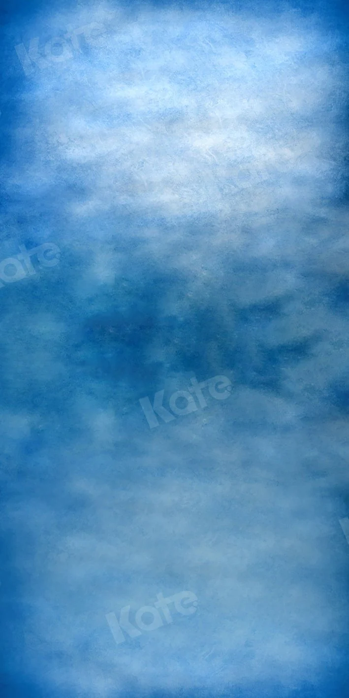 Kate Sweep Backdrop Blue Abstract For Photography - Image 2